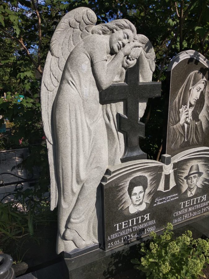 фото памятники с ангелом